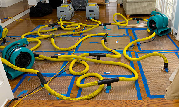 Professional Flood Damage Restoration technician working in Haskell, AR